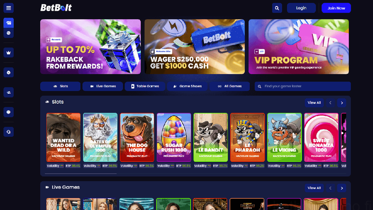 Betbolt Casino Casino